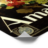 AmalfiイタリアItalia Vintageポスター復元 ポスター (角)