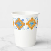 Amalfiインスパイア紙カップ – 蓋あり/なし 紙コップ (左)