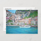 Amalfiコーストポストカード ポストカード (正面/裏面)