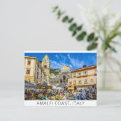Amalfi階段(Amalfi Coast, Italy)はがき ポストカード (スタンド正面)