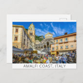 Amalfi階段(Amalfi Coast, Italy)はがき ポストカード (正面/裏面)