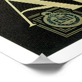 Amalfi，イタリアのヴィンテージ旅行ポスター ポスター (角)