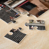 Amalfi cathedral, Italian Duomo Italy scenery ジグソーパズル (側面)