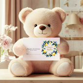 Amalfi Ciao Baby Diaper Raffle Card | Lemon Wreath エンクロージャーカード