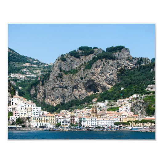Amalfi Coast，イタリア – 写真プリント フォトプリント (正面)