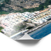 Amalfi Coast，イタリア – 写真プリント フォトプリント (角)