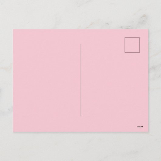 Amalfi Coast，イタリア，旅行アート，ピンク名門私立校風の, シーズンポストカード (裏面)