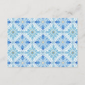 Amalfi Coast Amore | Italy Sea Wedding Reception エンクロージャーカード (裏面)