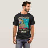 Amalfi Coast Costiera Amalfitana Italia Italy Vaca Tシャツ (正面フル)