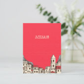 Amalfi Coast Italy Travel ポストカード (スタンド正面)