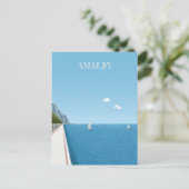 Amalfi Coast Italy Travel ポストカード (スタンド正面)