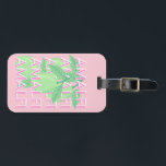 Amalfi Coast, Italy Travel Art，ピンク ラゲッジタグ<br><div class="desc">美しいミニマリストのアマルフィ海岸の旅行アートデザインは、誰の人生に完璧な追加になるだろう。</div>