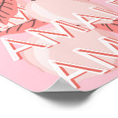 Amalfi Coast, Italy Travel Art, Summer Travel Art ポスター (角)