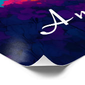 Amalfi Coast Italy Travel Print ポスター (コーナー)