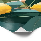 Amalfi Coast Italy Travel Print ポスター (コーナー)