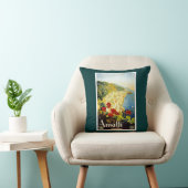 Amalfi Coast, Italy Vintage Poster クッション (椅子)