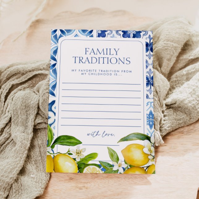 Amalfi Coast Lemon Baby Shower Family Traditions (クリエイターアップロード済み)