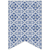 Amalfi Coast Lemon Tilesイタリアパーソナライズされた写真 バンティングフラッグ (第1の旗)