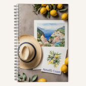 Amalfi Coast Lemon & Travel ノートブック (正面)