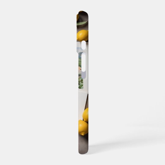 Amalfi Coast Lemon & Travel iPhone 16ケース (左側面)