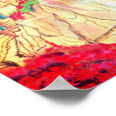 Amalfi Coast of Italy 11" X 14"ポスター ポスター (角)