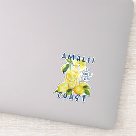 Amalfi Coast Sticker – La Dolce Vita Limoncello  シール