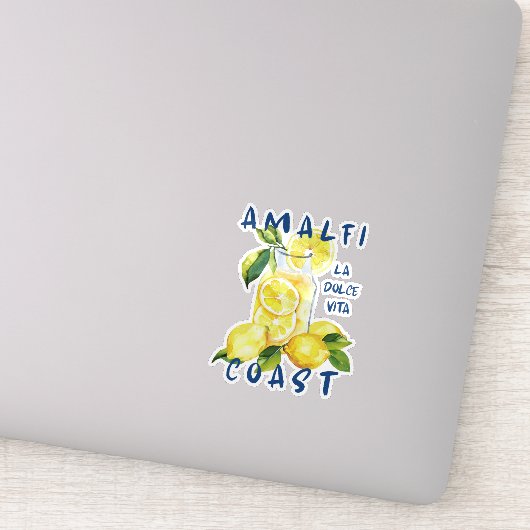 Amalfi Coast Sticker – La Dolce Vita Limoncello  シール (詳細)