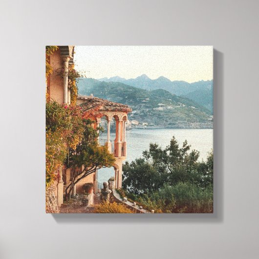 Amalfi Dreamscape Stretted Canvas Print キャンバスプリント (正面)