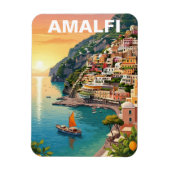 Amalfi Italy マグネット (縦)
