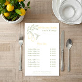 Amalfi Lemon Chic チラシ