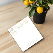 Amalfi Lemon Chic ノートパッド