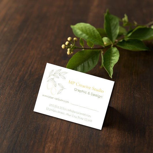 Amalfi Lemon Chic 名刺