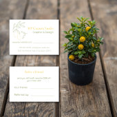 Amalfi Lemon Chic 紹介カード