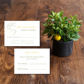 Amalfi Lemon Chic 紹介カード