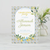 Amalfi Lemon Graduation Party  招待状 (スタンド正面)