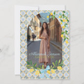 Amalfi Lemon Graduation Party  招待状 (裏面)