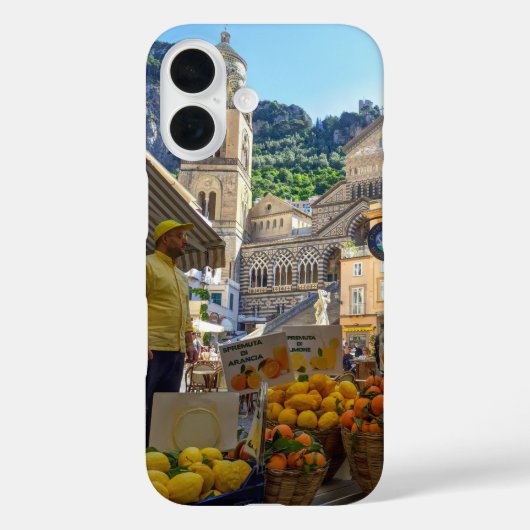 Amalfi Piazzaの電話ケース – イタリアンチャームのP Case-Mate iPhoneケース (裏面)