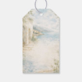 Amalfi Reverie — Mediterranean Coastal Wedding ギフトタグ (裏面)