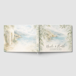 Amalfi Reverie — Mediterranean Coastal Wedding ゲストブック