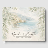 Amalfi Reverie — Mediterranean Coastal Wedding ゲストブック (正面)