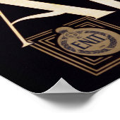 Amalfi Vintage Italian Travel Poster ポスター (角)