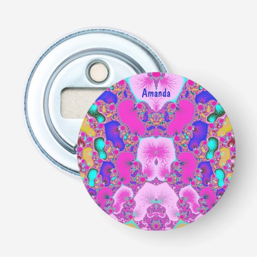 AMANDA ～かわいらし色数々のの～3Dフラクタル 栓抜き (正面)