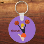 Amanda_Cheerleaderキーチェーン キーホルダー (正面)