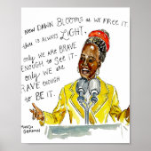 AMANDA GORMAN – 常に光がある ポスター (正面)