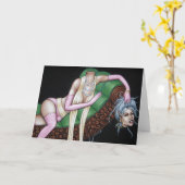 Amanda Lynn カード (黄色い花)