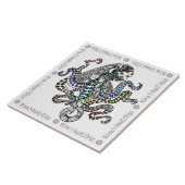 Amanda's Kitchenフローララインoctopusへようこそ タイル (側面)