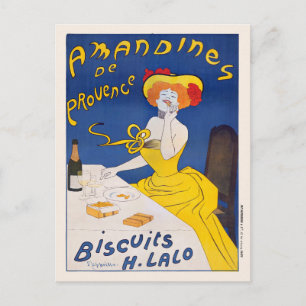 Amandines de Provence Vintage Poster 1905 ポストカード