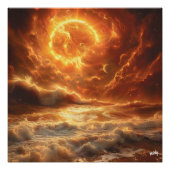 Amanecer Cósmico en el Mar ポスター (正面)