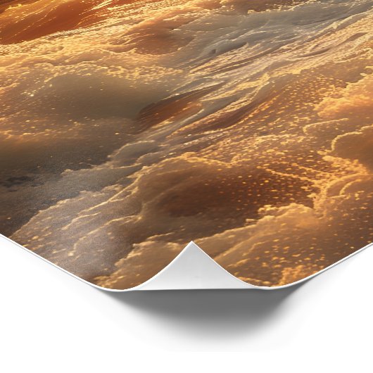 Amanecer Cósmico en el Mar ポスター (コーナー)