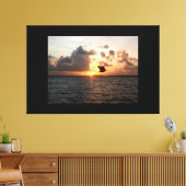 Amanecer en la bahia  キャンバスプリント (インサイチュ (リビング))